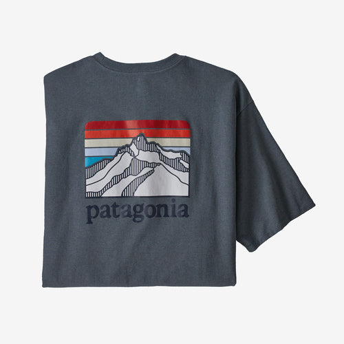 Patagonia Line Logo Ridge Pocket Responsibili-Tee Men&