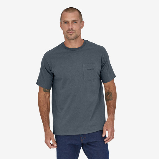 Patagonia Line Logo Ridge Pocket Responsibili-Tee Men&
