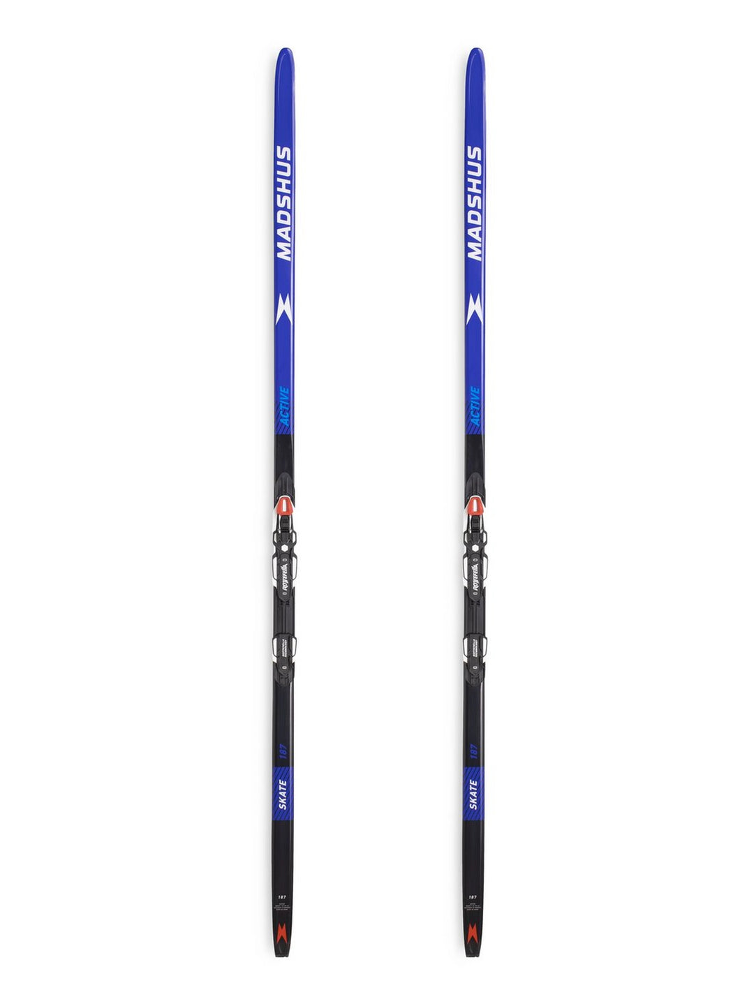 Madshus Active Skate With Rottefella Performance Skate Skis