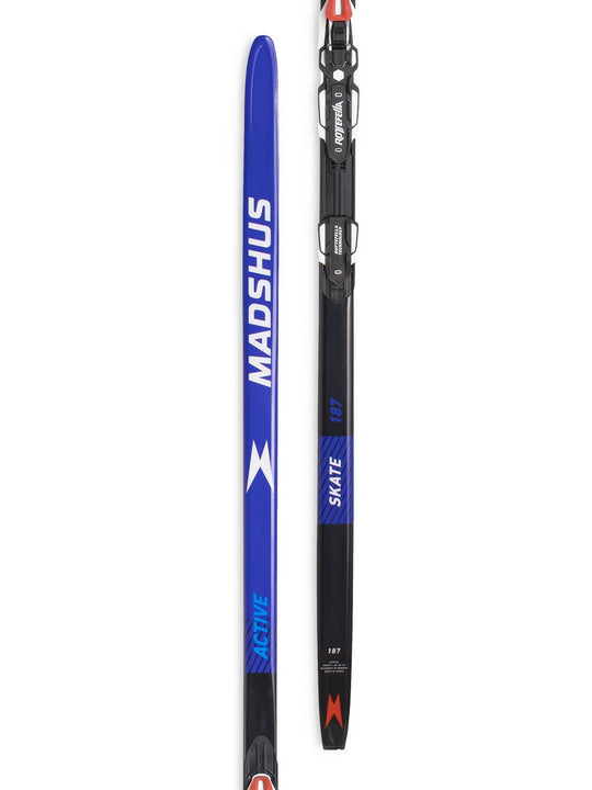 Madshus Active Skate With Rottefella Performance Skate Skis