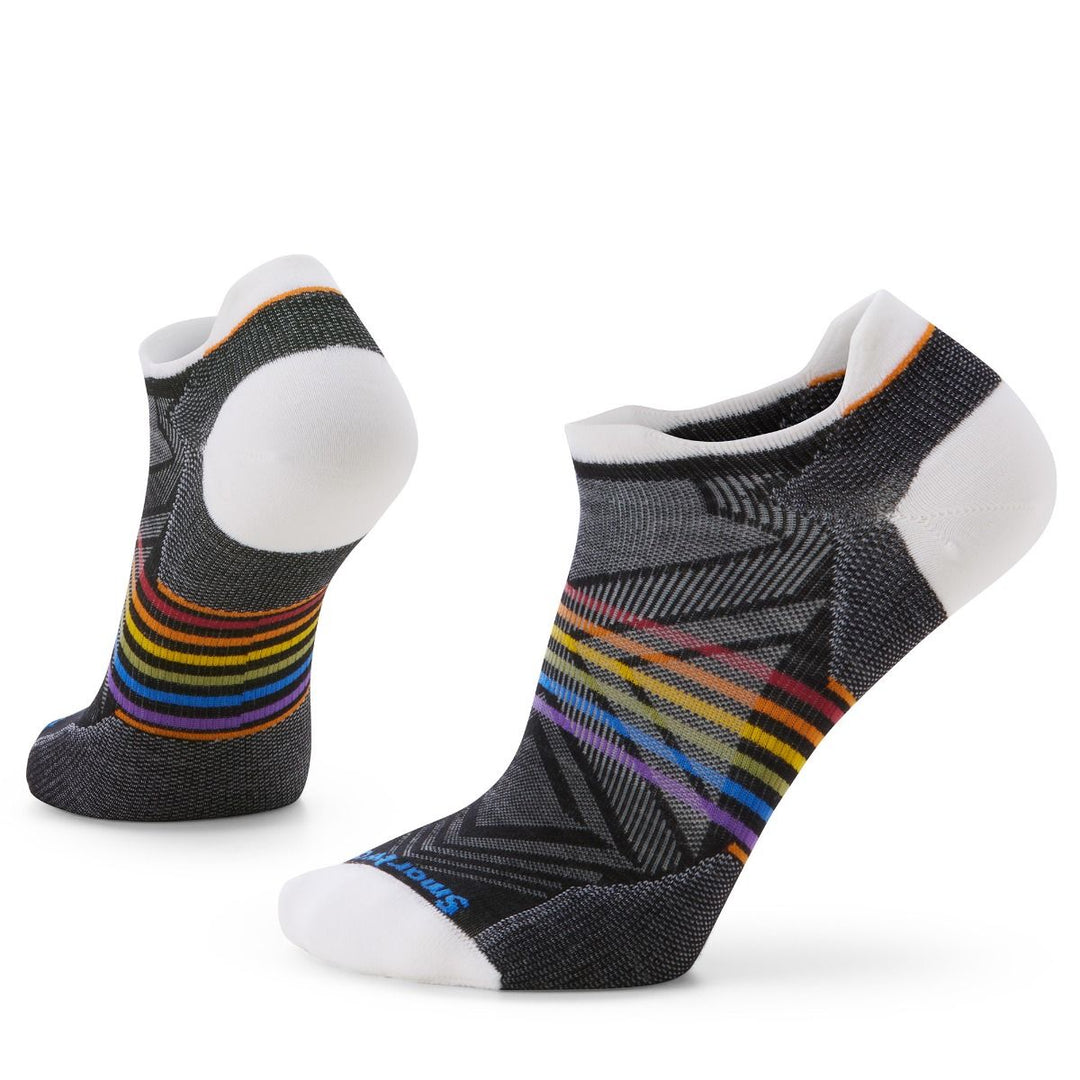 SmartWool Run Zero Cushion Pride Rainbow Low Ankle Socks