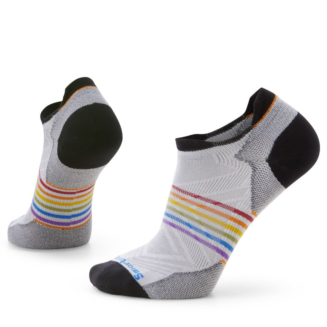 SmartWool Run Zero Cushion Pride Rainbow Low Ankle Socks