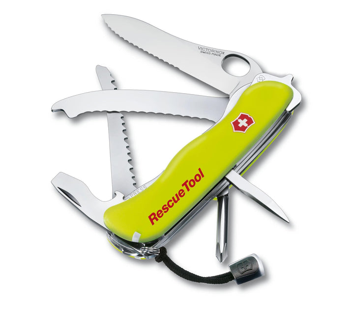 Victorinox Rescue Tool Pocket Knife - Phosphorescent Yellow
