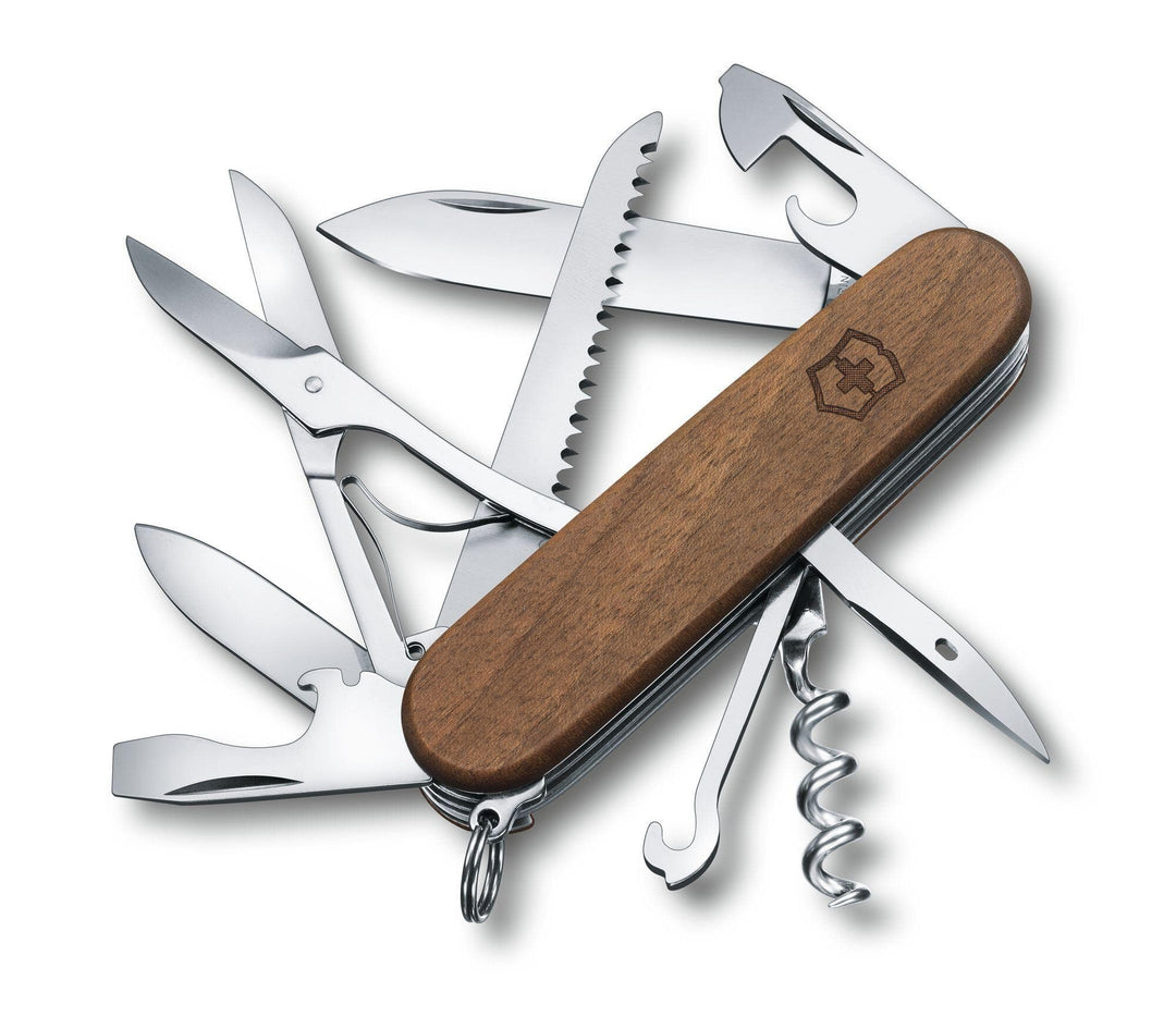 Couteau de poche en bois Victorinox Huntsman