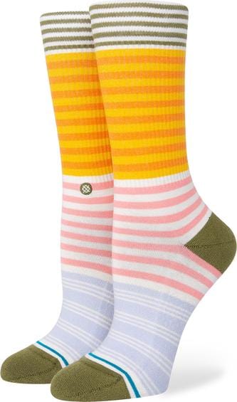 Stance Women's Sunshine Stripe Crew Socks