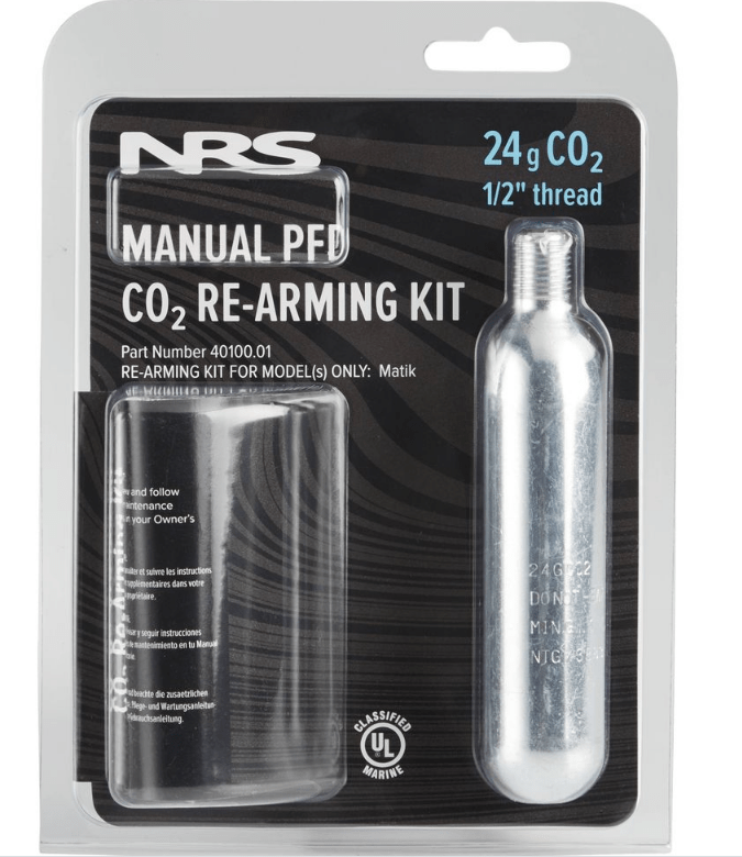 Kit de réarmement manuel NRS PFD 24g C02