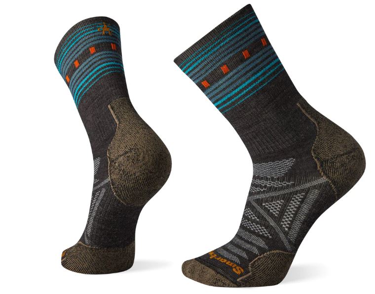 SmartWool PhD Outdoor Light Pattern Crew Chaussettes pour hommes