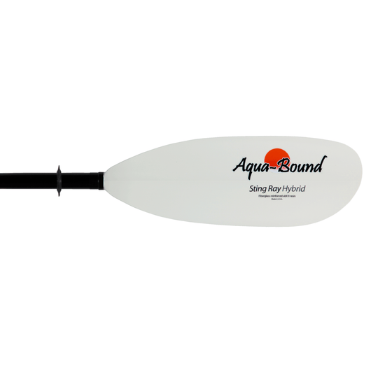 Aqua Bound StingRay Hybrid White FG Blade/Posi-Lok Carbon Shaft 2pc