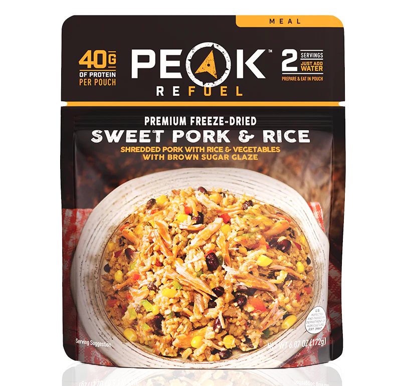 Peak Refuel Sweet Pork & Rice Meal