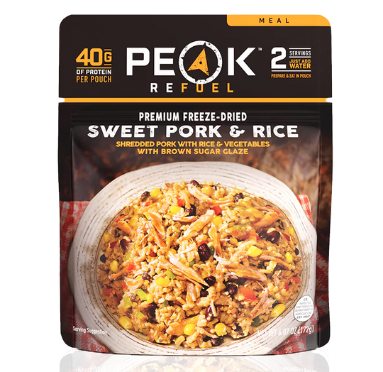 Peak Refuel Sweet Pork &amp; Rice Meal