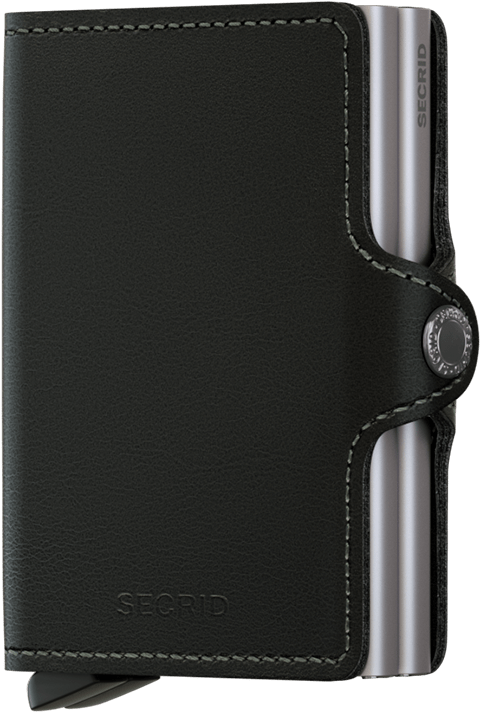 Portefeuille double Secrid Original Noir