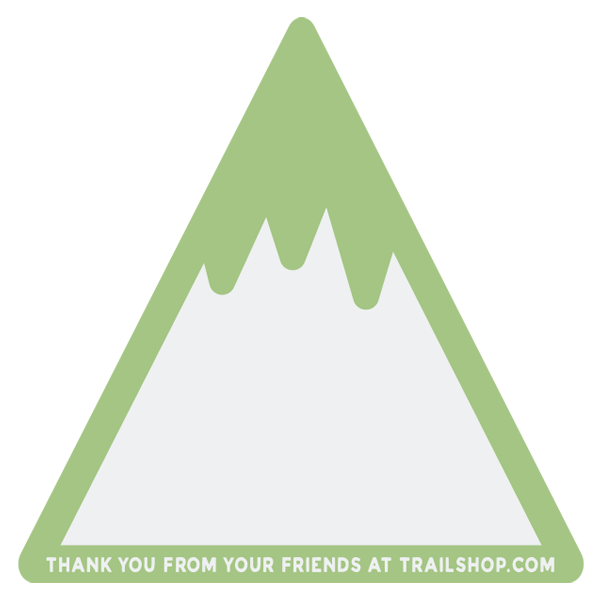 Trail Shop Name-Tag Sticker