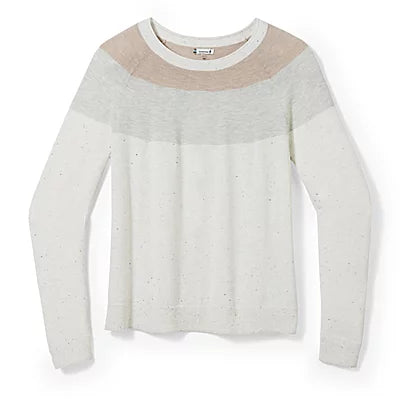 SmartWool Edgewood Colorblock Crew Pull pour femme 