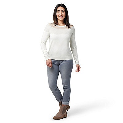 SmartWool Edgewood Colorblock Crew Pull pour femme 