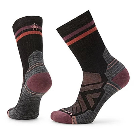 Chaussettes SmartWool Hike Light Cushion Tube Stripe Crew pour femmes