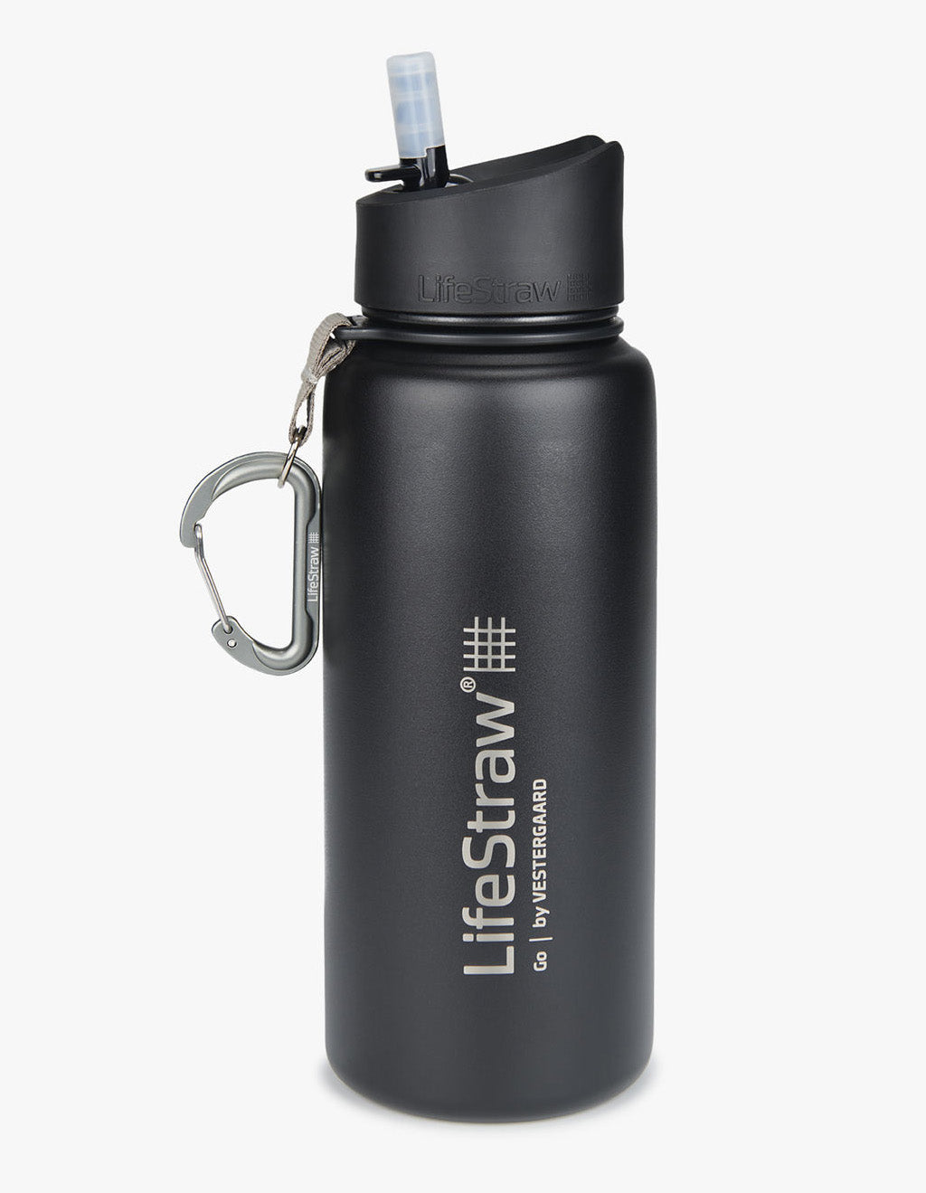 Bouteille filtrante à eau LifeStraw Go en acier inoxydable - 24 oz