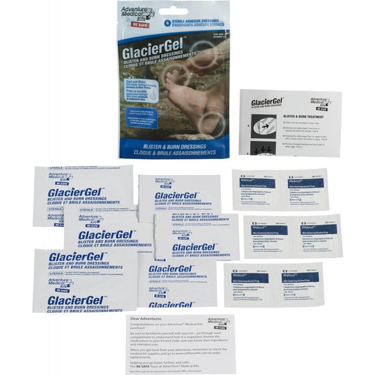 Adventure Medical GlacierGel Pansement pour ampoules et brûlures