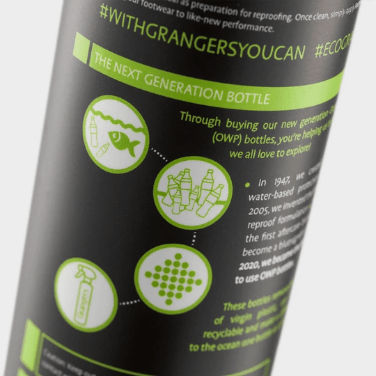 Grangers Footwear &amp; Gear Cleaner - Eco Friendly Packaging