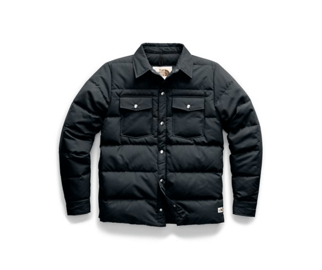 North face men's top down sierra snap jacket