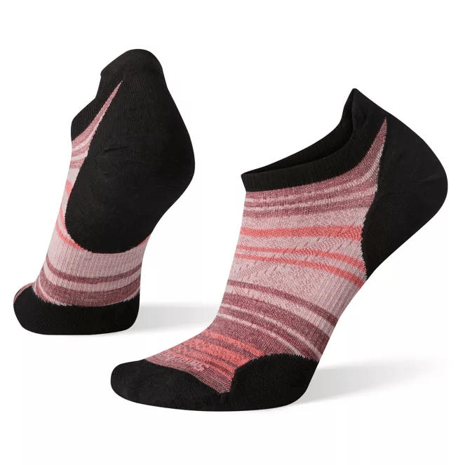 SmartWool PhD® Run Micro-chaussettes rayées ultra légères pour femmes 