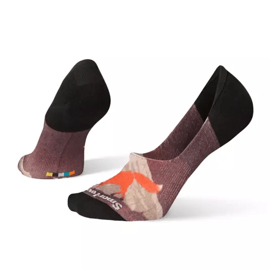 SmartWool Women's Curated Fox Graphic No Show Socks