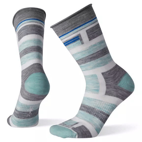 SmartWool Women's Non-Binding Pressure Free Striped Crew Socks