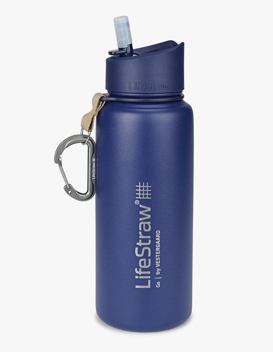 LifeStraw Go Stainless Steel Water Filter Bottle - 24oz