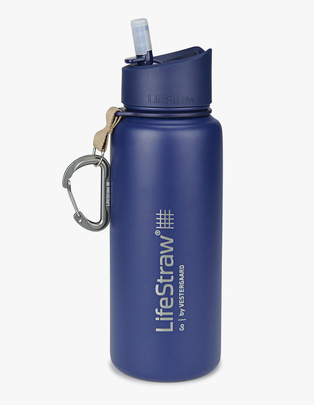 Bouteille filtrante à eau LifeStraw Go en acier inoxydable - 24 oz
