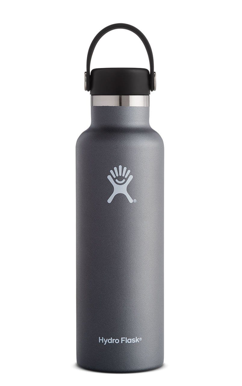 Hydro Flask Bouteille à goulot standard de 21 oz avec bouchon flexible