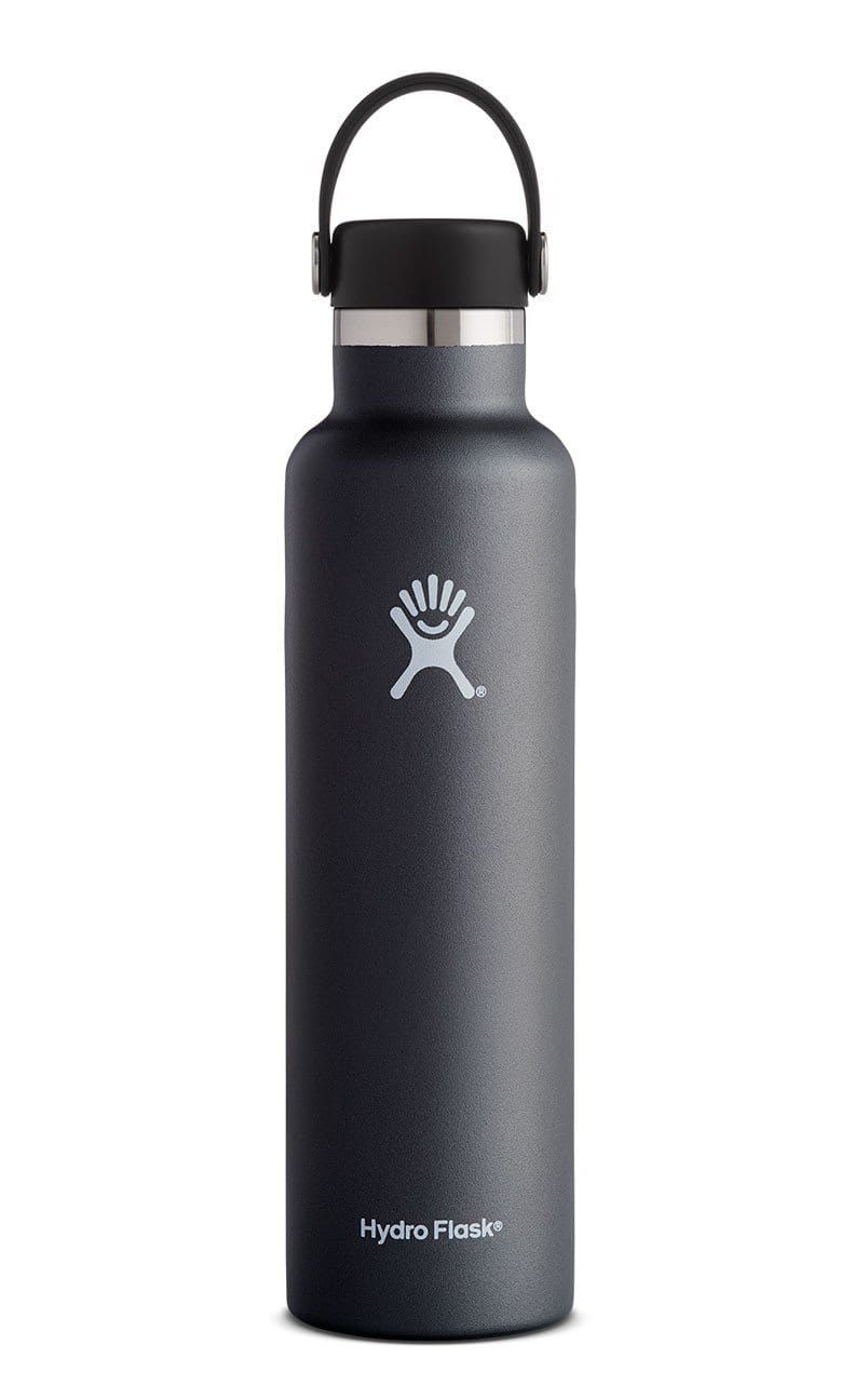Hydro Flask Bouteille à goulot standard de 24 oz avec bouchon flexible