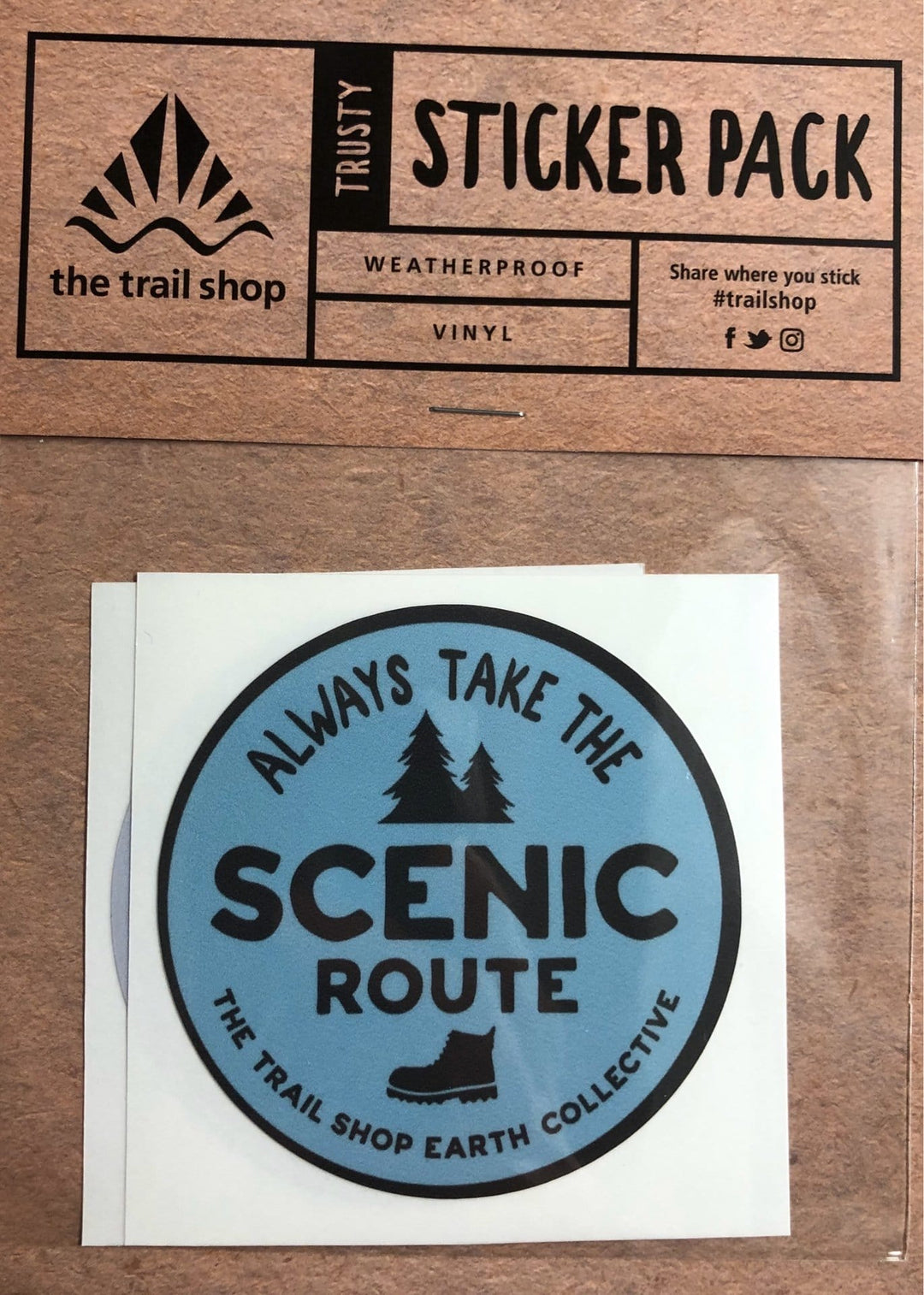 Trail Shop Sticker Packs