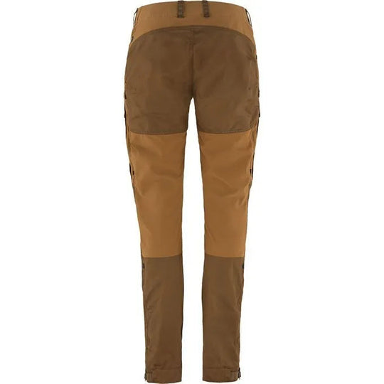 FJÄLLRÄVEN Pantalon Keb courbé pour femme Regular - Marron bois / Châtaigne 