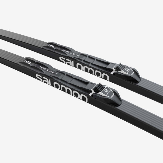 Salomon Aero Grip Junior XC Ski Set with Prolink Access Bindings