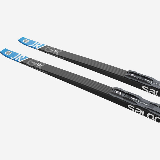 Salomon Aero Grip Junior XC Ski Set with Prolink Access Bindings