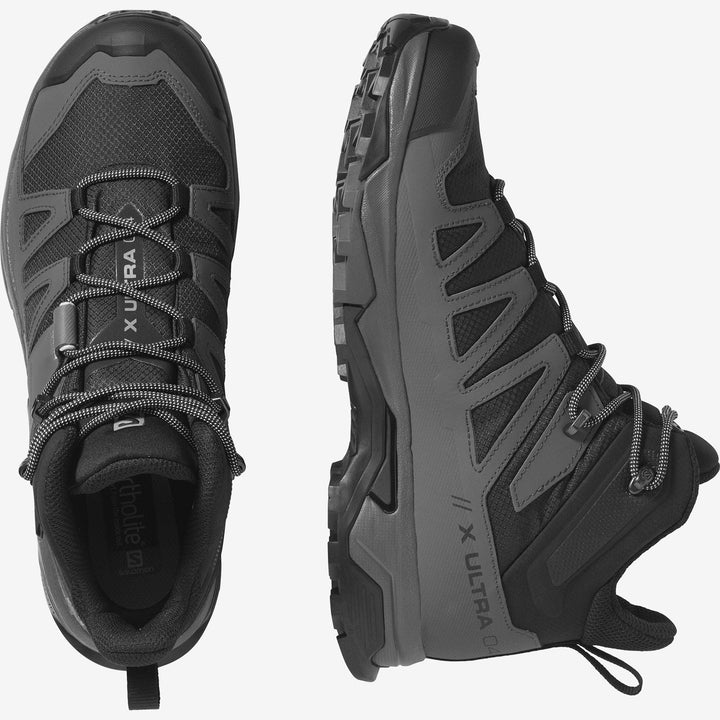 Chaussure de randonnée Salomon X Ultra 4 Mid GTX pour hommes - large