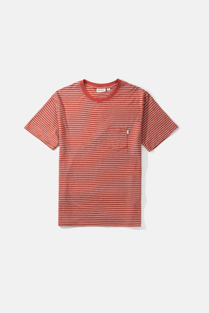 Rhythm Linen Stripe Short Sleeve T-Shirt