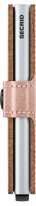 Secrid Mini Wallet - Metallic Rose