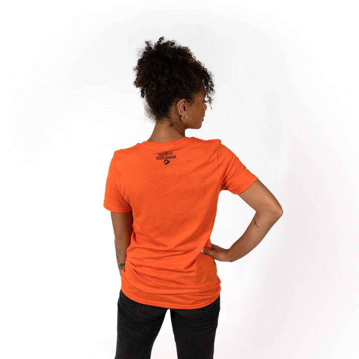 T-shirt orange adulte Muin X Stanfield - Chaque enfant compte « Quill »