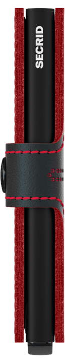 Secrid Mini Wallet Fuel - Black / Red