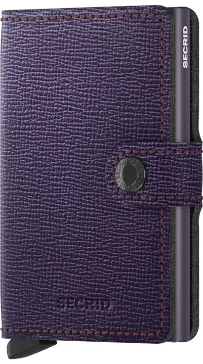 Secrid Mini Wallet - Crisple Purple