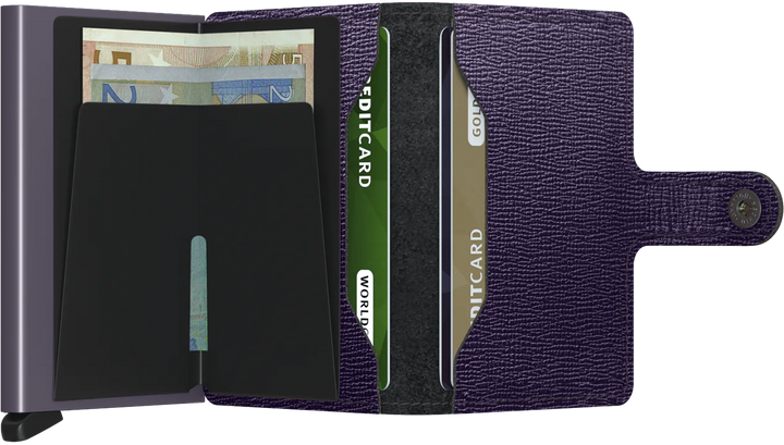 Secrid Mini Wallet - Crisple Purple