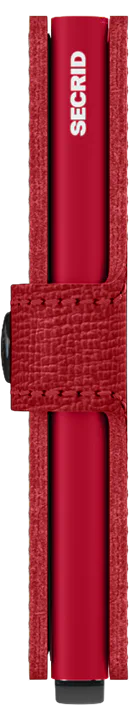 Secrid Mini Portefeuille - Rouge à Lèvres Crisple 