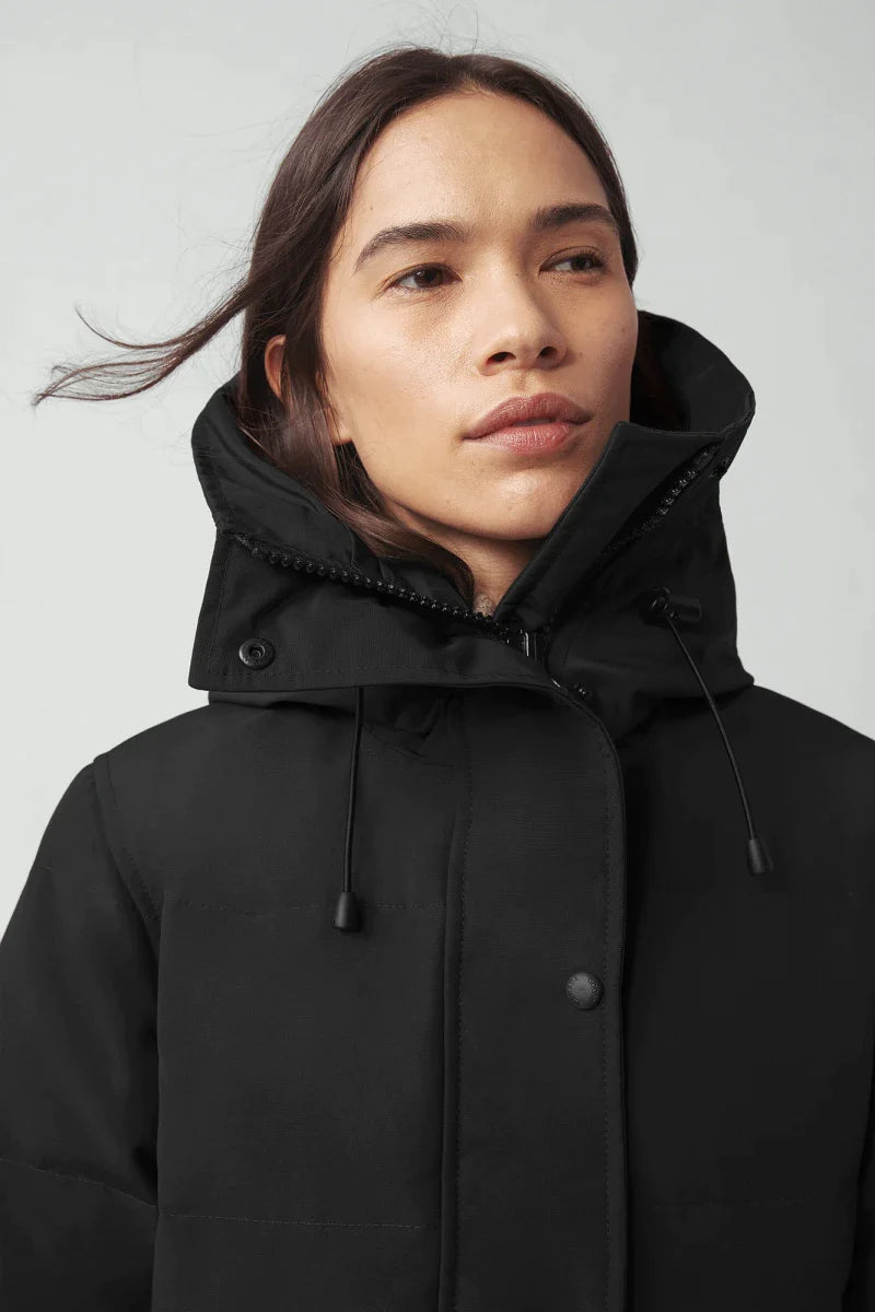 Canada goose shelburne parka black label online