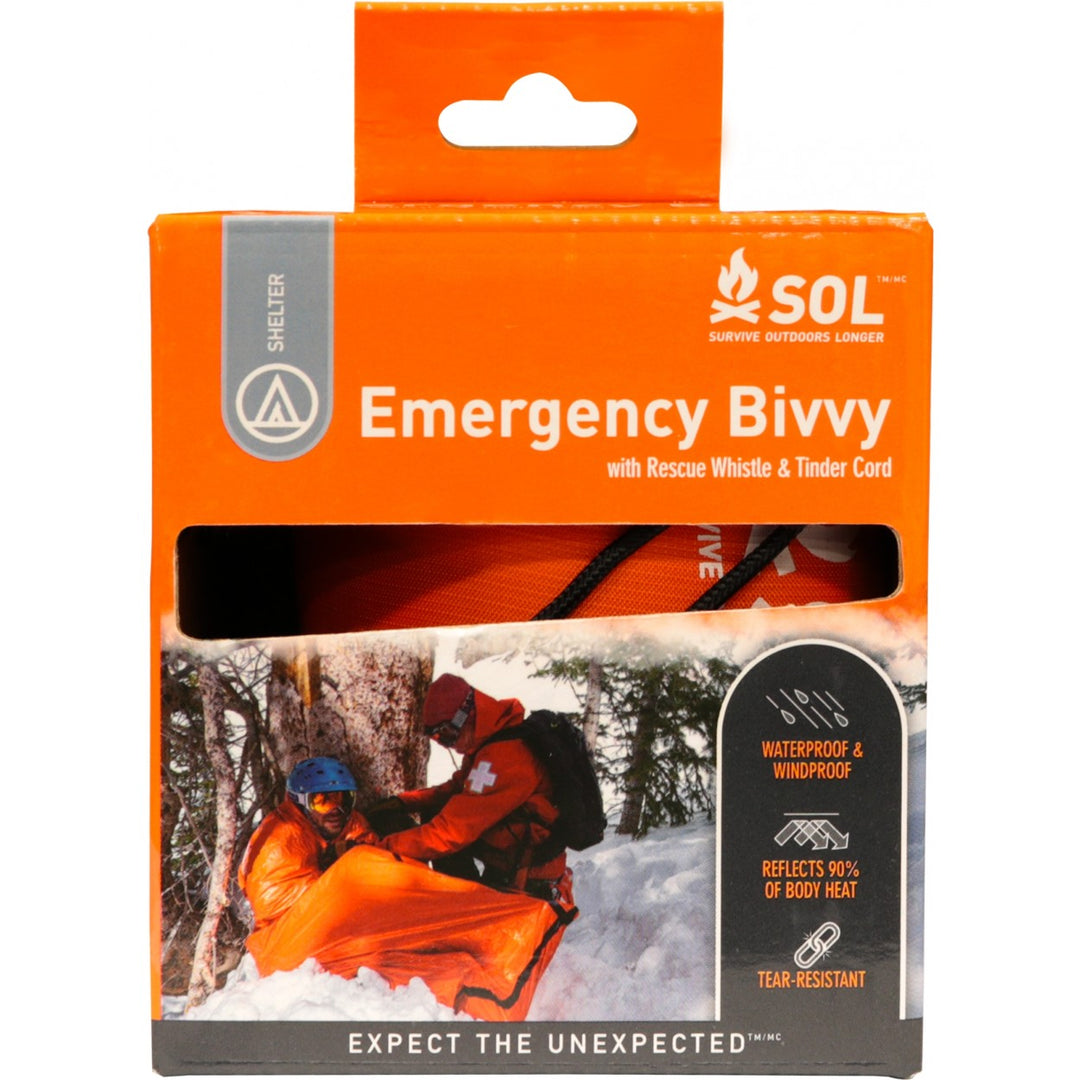 SOL Emergency Bivvy with Whistle