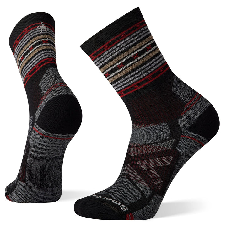 SmartWool Hike Light Cushion Spiked Stripe Crew Chaussettes pour hommes 